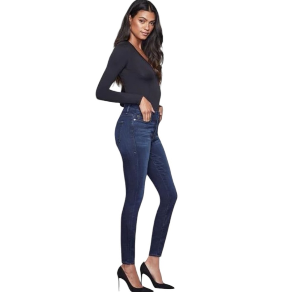 Good American Good Legs Women's Skinny Jeans - Dark Blue 4/27